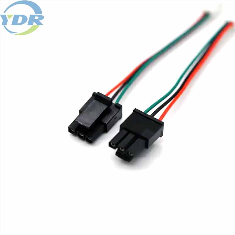 Molex 43645-0300 Connector Micro-fit 3.0 Pitch to Molex 1.25 Female  Wire Harness Cable